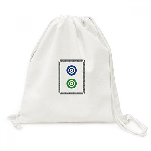 Sac de voyage Mahjong en toile de coton léger pour vos sorties urbaines