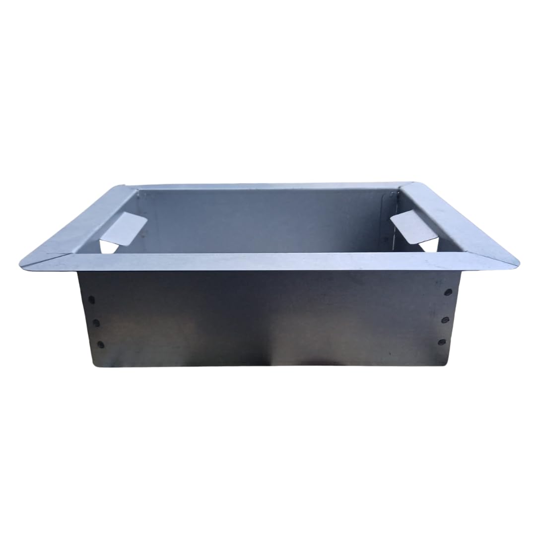Cassetto Cenere 30×22 cm COMPATIBILE PALAZZETTI Cod. 165120020 in acciaio incato 215x294x85 mm Per Barbecue Diva, Malibu, Maxime, Miami, Capri, Gallipoli, Gargano, Levanto, Tropea