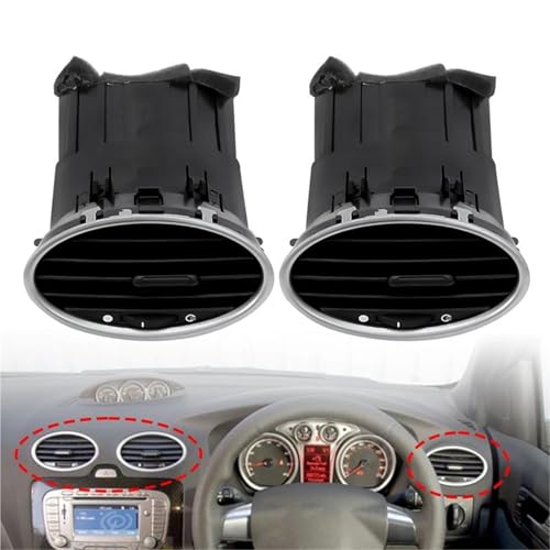 Rejilla de ventilación regulable para salpicadero de Ford Focus MK2 5