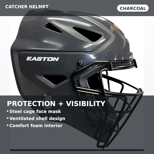 Image of Easton | Black Magic 2.0 Baseball Catcher's Set | Sizes - Junior (Ages 6-8) / Youth (Ages 9-12)