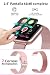 BANLVS Smartwatch, 1.4 Inch Reloj Inteligente IP67 con Pulsómetro Presión Arterial, Monitor...