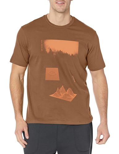 Haut Oakley Men's Negative Topo Tee Carafe pour homme coupe droite