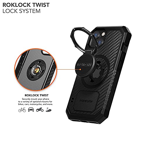 Rokform - iPhone 13 Rugged Case + Twist Lock Sport Ring Stand & Grip (RokLock Series) - Thumbnail 5