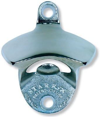 Polished Stainless Steel STARR"X" Wall Mounted Bottle Opener - Set of 3