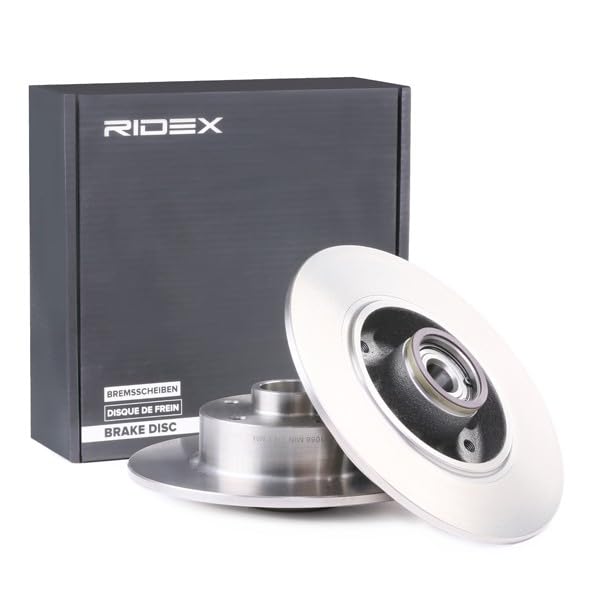 82B0176 RIDEX Disco De Freno Eje Trasero, 302,0x12mm, 5/10, Macizo AUDI