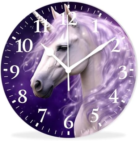 Non-Ticking Sweep Movement Wall Clocks Analog Wall Clock Battery ...