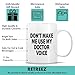 Retreez Funny Doctor Mug - Don't Make Me Use My Doctor Voice Mug - 11 Oz Ceramic Coffee or Tea Cup - Birthday, Appreciation Office Gift for Coworkers, Friends