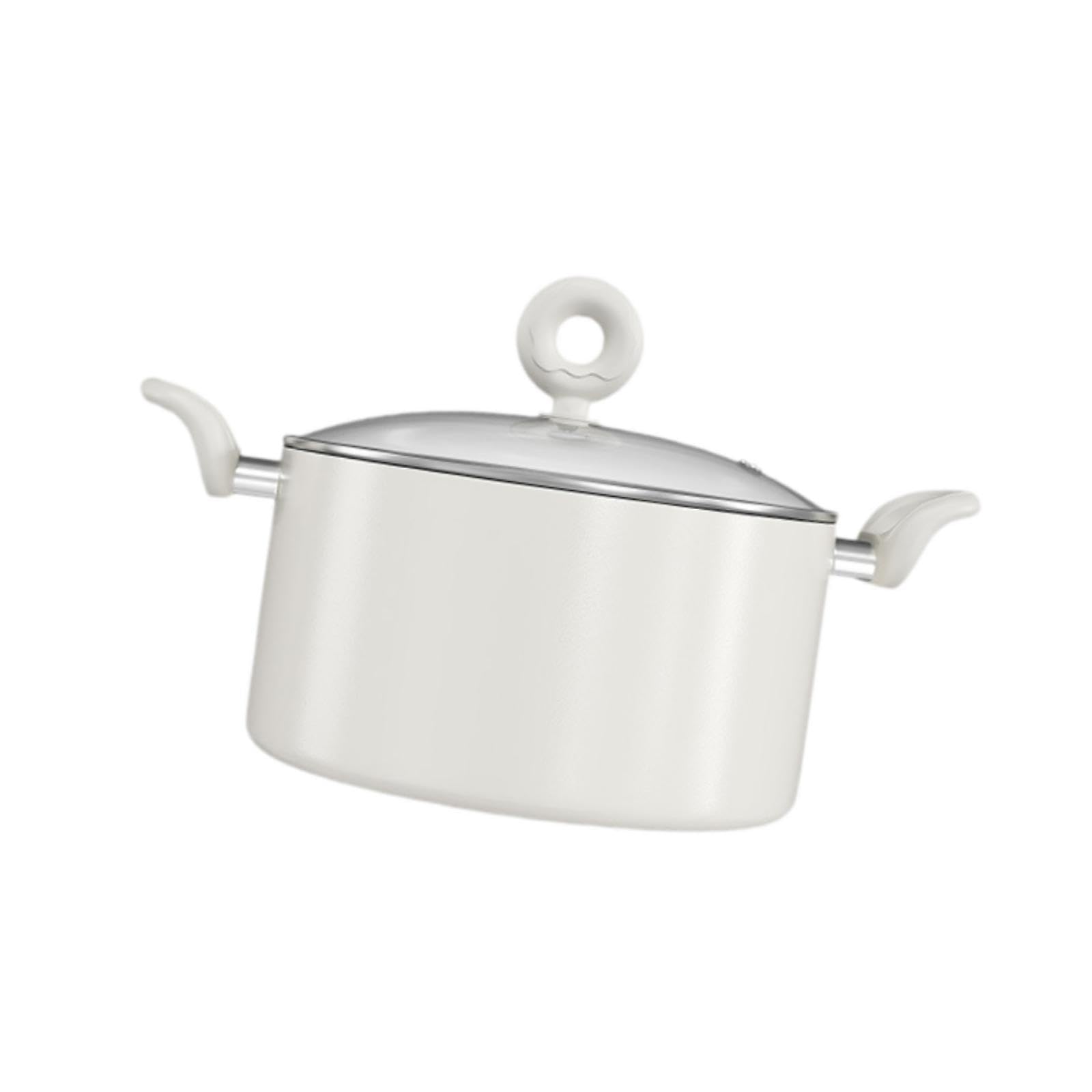 Menolana Camping Pot Soup Pot Cookware Portable Gift Nonstick with Lid Stockpot for Outdoor Activities Camping Hiking Home Backpacking