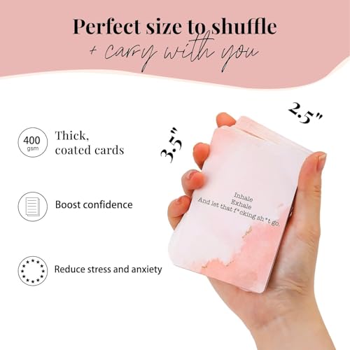 shoprotik Badass Affirmation Cards - Daily Motivational and Inspirational Cards for Women - Image 3