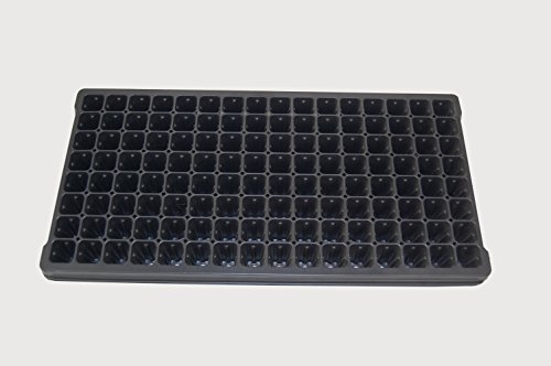 128 Cell Vented Plug Tray - Propagation/Seed Starting Tray - 100 Trays by Growers Solution