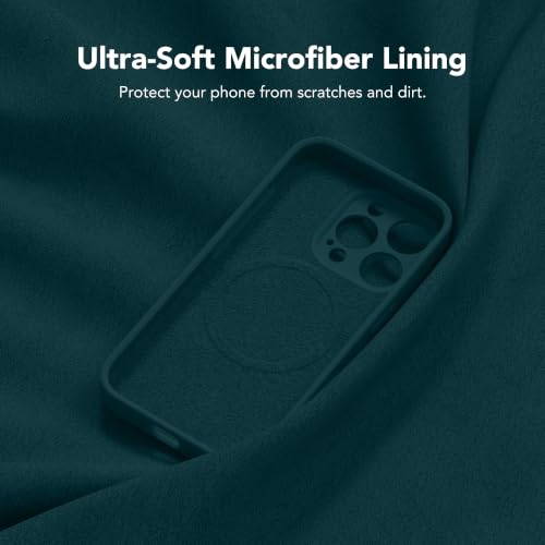 Image of Magnetic for iPhone 16 Pro Max Case Silicone Deep Blue