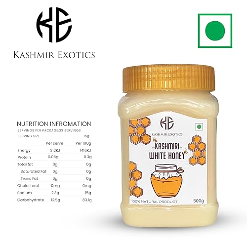 Pure Kashmiri White Honey 250gm miniatura 2