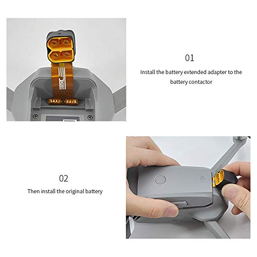Goolrc Drone Led Colorful Light Battery External Connector Night Flight Light Compatible With Dji Mavic 2 And Mavic Air 2 #TOP7