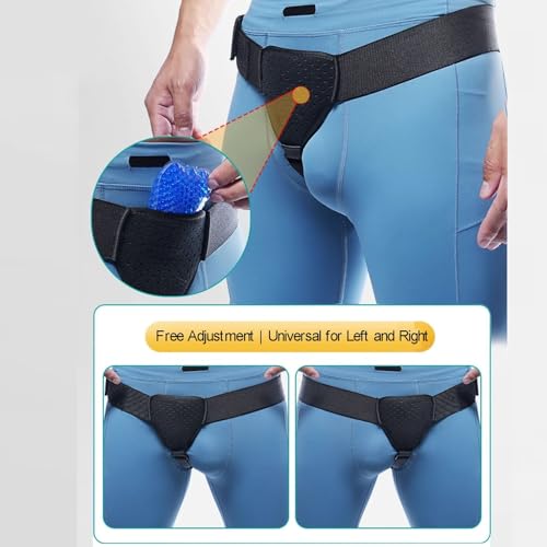 Faja para Hernia Masculina Ajustable con Compresa Fría/Caliente miniatura 5