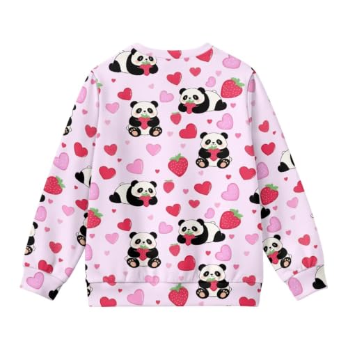 Image of Girls Cardigans Sweater Long Sleeve Crew Neck Button Down Sweaters School Outerwear for Kids Fall Winter Tops