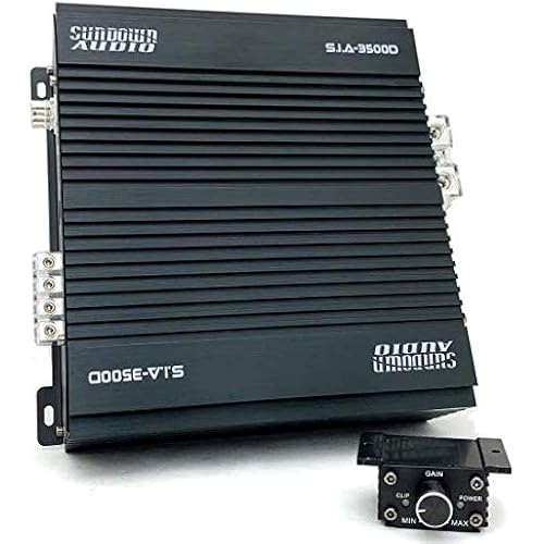 Sundown Audio SIA-3500D Monoblock 3500W RMS Amplifier