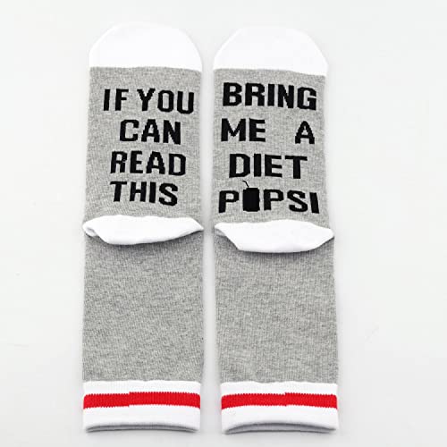 TSOTMO 2 Pairs Drinks Crew Socks - Gift for Drinks Lovers4