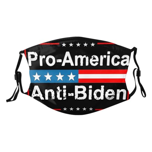 Pro America Anti Biden Adult Dust Mask Adjustable Dust Face with 2 Filter74