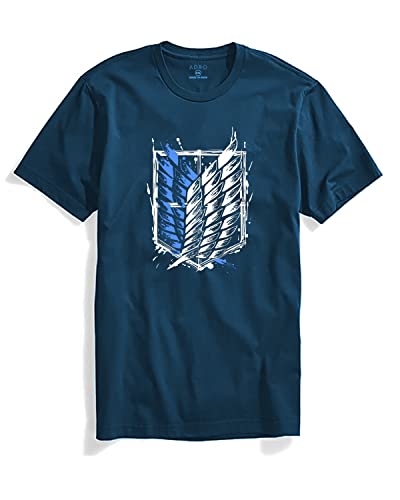 Image of ADRO Men's 100% Cotton Regular Fit T-Shirt