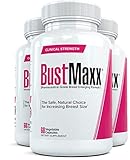 BustMaxx (3 Bottles: The Most Trusted Supplement for Natural Breast Enhancement with Dong Quai, Fenugreek, 60 Caps Each