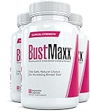 Bustmaxx All Natural Bust Enlarging & Enhancement Supplement Capsules, 180 Count