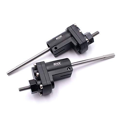 Kyx Racing Cnc Machined Aluminium Front & Rear Portal Axle Units Upgrades Parts Accessories For Rc Crawler Car Axial Scx10 Ii 90046 Scx10.2 #TOP3