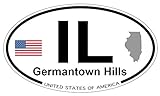 US Decal, Inc. Germantown Hills, Illinois - Oval Magnet