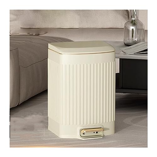 Poubelle de cuisine 20L grand stockage en acier inox avec pédale