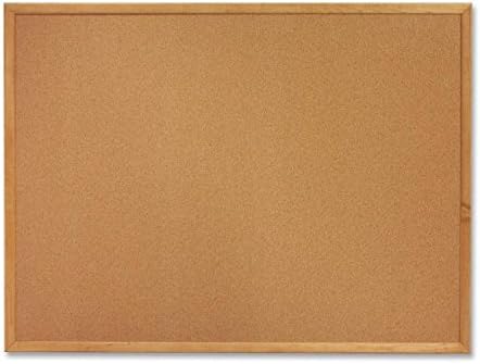 Lorell Oak Wood Frame Cork Board