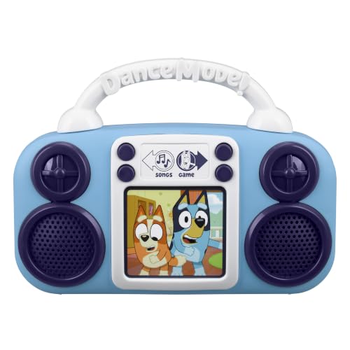 Bluey Toy Music Player, Toddler Toy with Built-in Music and Lights (Bluey)