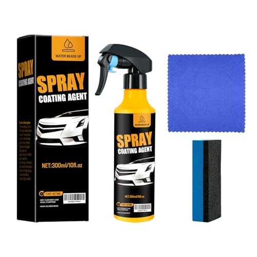 Kit de Spray Cerámico Nano Hidrofóbico 300ml para Autos miniatura 1