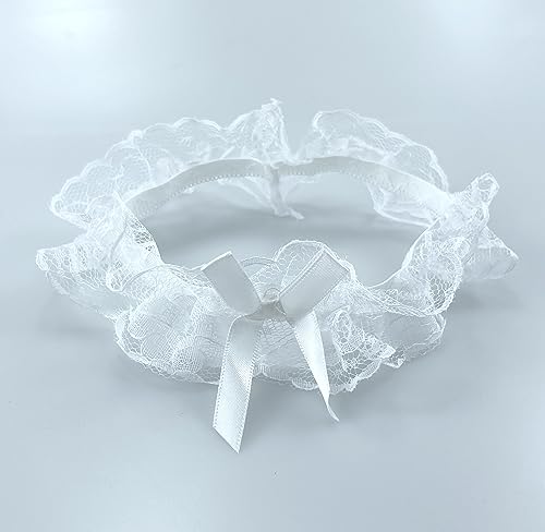 Lace Wedding Garters with Bow Bridal Garter Stretchy Garter for Bride Party Prom Leg Garter Belt2