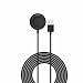 Produktbild Ladegerät Kompatibel mit Garmin Forerunner 158 - USB Ladekabel Kabel 1M - Smartwatch Zubehör Runde Ladestation Ladegerät Adapter Ladekabel (Schwarz)