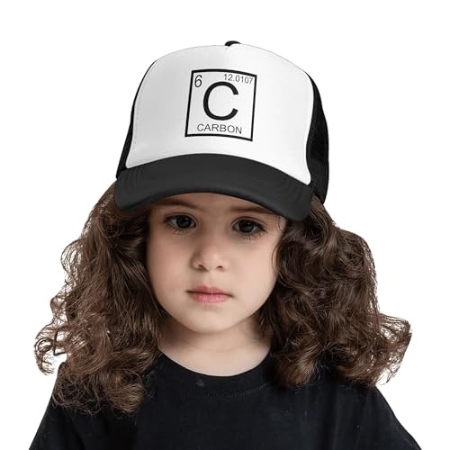 C Chemical Element Carbon Lightweight Mesh Baseball Hat Fishing Sun Cap Outdoor Casual Cap4