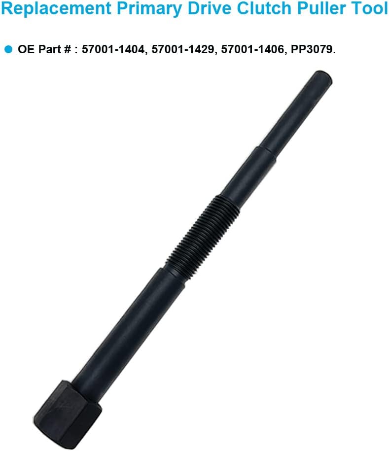 Primary Drive Clutch Puller Tool Replace 57001-1429, PP3079 Compatible with Kawasaki Brute Force 650 750 KFX700 Mule 3000 Prairie 300 360 400 650 700