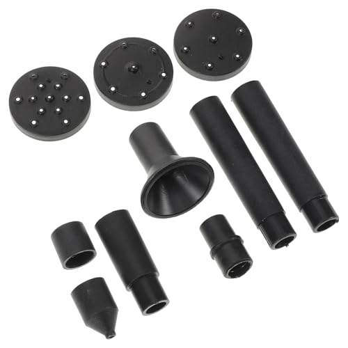 POPETPOP 10pièces Accessoires Fontaine Solaire Pour Jardin Bassin Extérieur Pompe Fontaine Solaire Tube Rallonge Et Buses De Remplacement Pour Bassins Et Cascades