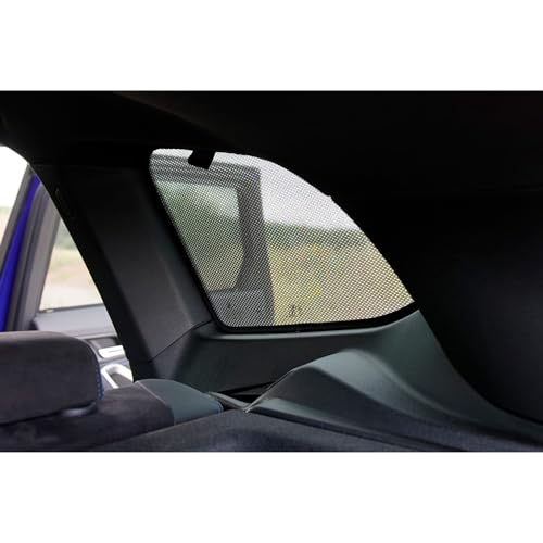 CAR SHADES Satz kompatibel mit BMW X1 & iX1 (U11) 2022- (6-teilig), Schwarz