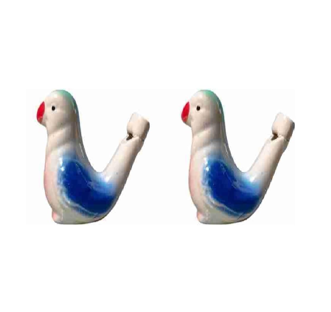 Ceramic Bird Water Whistle, just Fill Water and Blow, Create Natural Bird Chirping Sound, Pack of 2-image-43