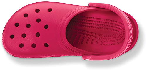 Image of Crocs Unisex ClassicClogs, Raspberry, 7 UK Men / 8 UK Women
