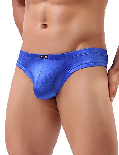 iKingsky Men's Cheeky Boxer Briefs Sexy Low Rise Pouch Thong Underwear2