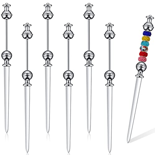 Ouvre-lettre perlé en acier inoxydable Outus pour loisirs créatifs et bureau lot de 6