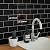 OYASIMI 10- Sheet Polished Black Peel and Stick Backsplash, 12’’Luxury Ceramic Look Self Stick Subway Tiles, Waterproof Peel and Stick Wall Tiles for Kitchen and Bathrrom