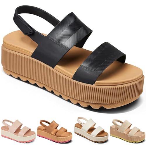 Fashion Platform Sandals for Kids Casual Outdoor Slides Girl Indoor Non Slip Comfort Wedges Sandals Big Kid Little Kid Summer