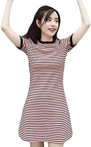 Amazon Tianxi シャツワンピ レディース ストライプ柄 ワンピース タイトドレス 着痩せ かわいい短袖 薄手 ファッション 夏服 韓国 カジュアル ワンピース チュニック 通販 Amazon Tianxi シャツワンピ レディース ストライプ柄 ワンピース タイトドレス 着痩せ かわいい短袖 薄手 ファッション 夏服 韓国 カジュアル ワンピース チュニック 通販