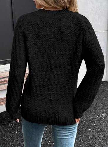 Sidefeel Women's Oversized Sweaters V Neck Long Sleeve Casual 2025 Fall Outfits Winter Clothes Trendy Pullover Tops2