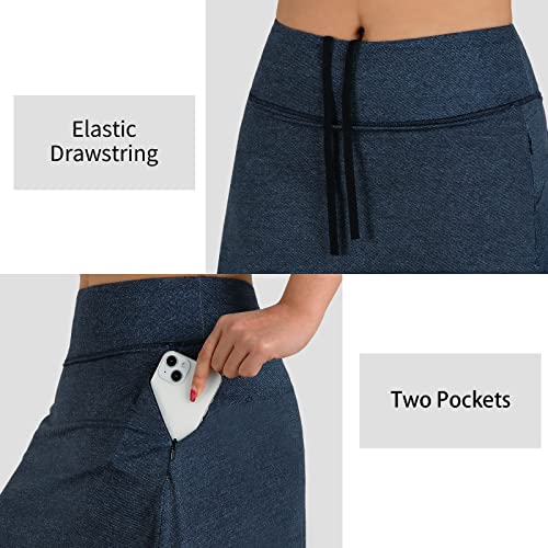 Image of ANIVIVO Skirted Legging for Women, Yoga Legging with Skirts &Women Tennis Leggings Clothes Pockets
