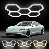 Erweiterbares Sechseck-Design: Verbinden Sie mehrere Sechseck-Paneele miteinander, um individuelle Formen zu schaffen (separat erhältlich). Perfekt für kreative Beleuchtungskonzepte über Werkbänken