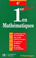 Premier en math quatrième ned 2011667909 Book Cover