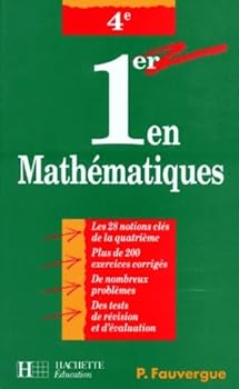 Paperback Premier en math quatrième ned Book