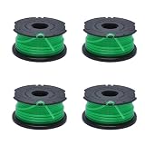4 bobine di filo A6486 compatibili con tagliabordi Black and Decker GL7033 GL9035 GL8033, 4 pezzi,